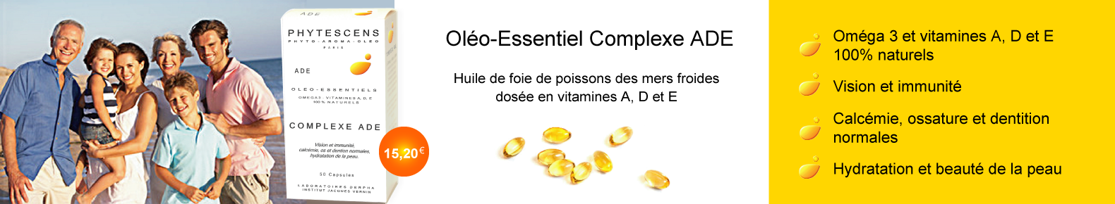 Huile de foie de morue garantie en vitamines a d et e