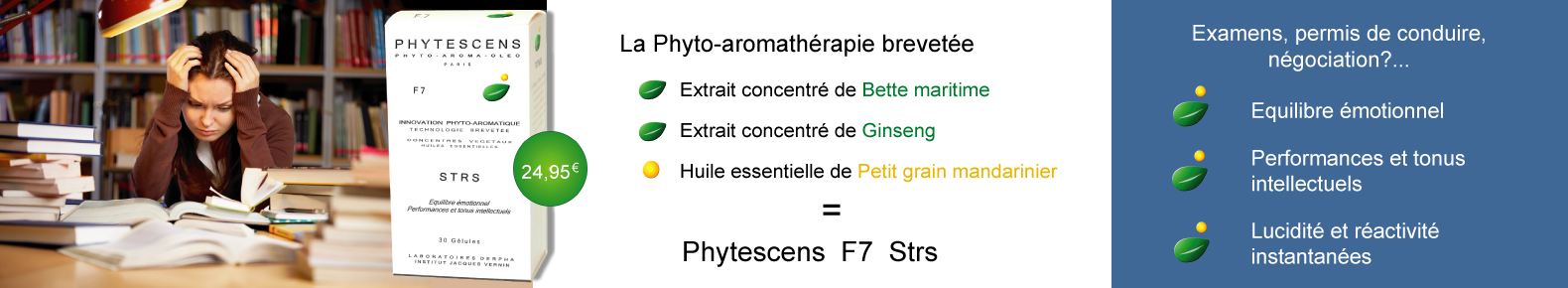 Equilibre émotionnel, performances et tonus intellectuels